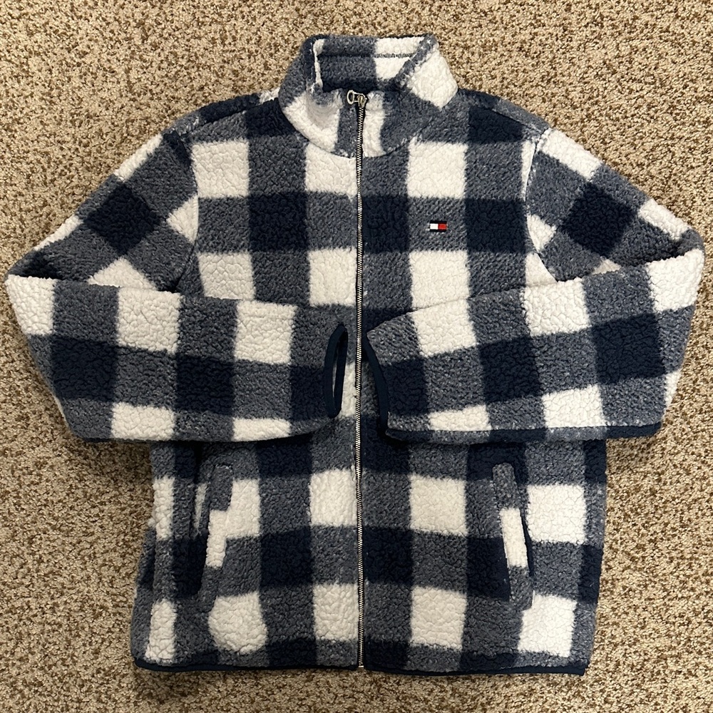 VGUC Tommy Hilfiger Fleece Jacket - Size S